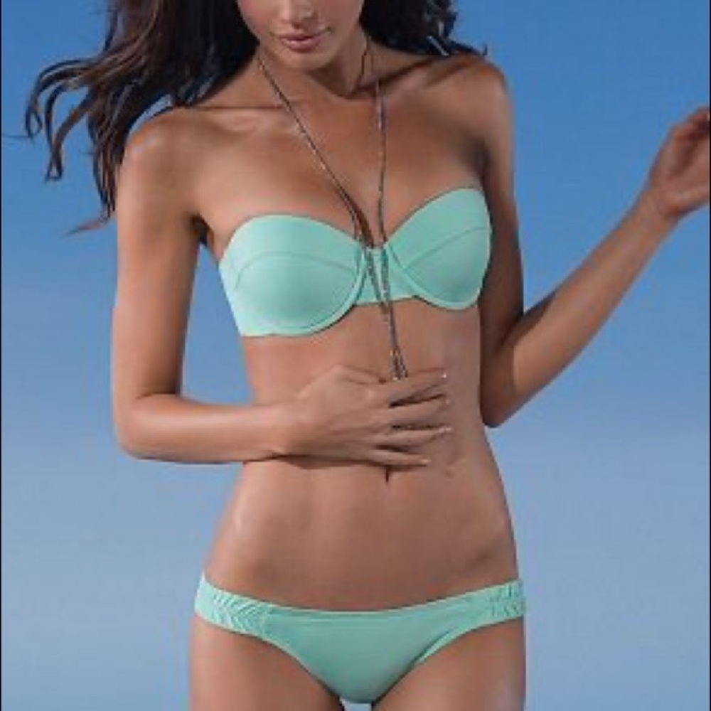 L*SPACE Demi Underwire Top in Pistachio